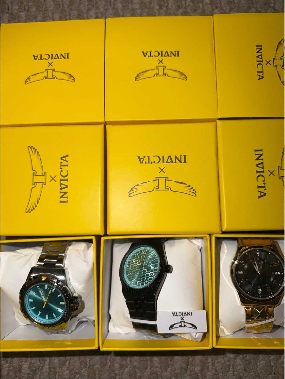 (3) INVICTA SPECIALTY I MENS WATCHES 41MM REG $199 EACH WATCH $597 VALUE!!